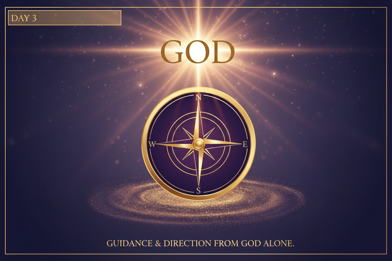 Day 3 - Denying Yourself to Please God Alone