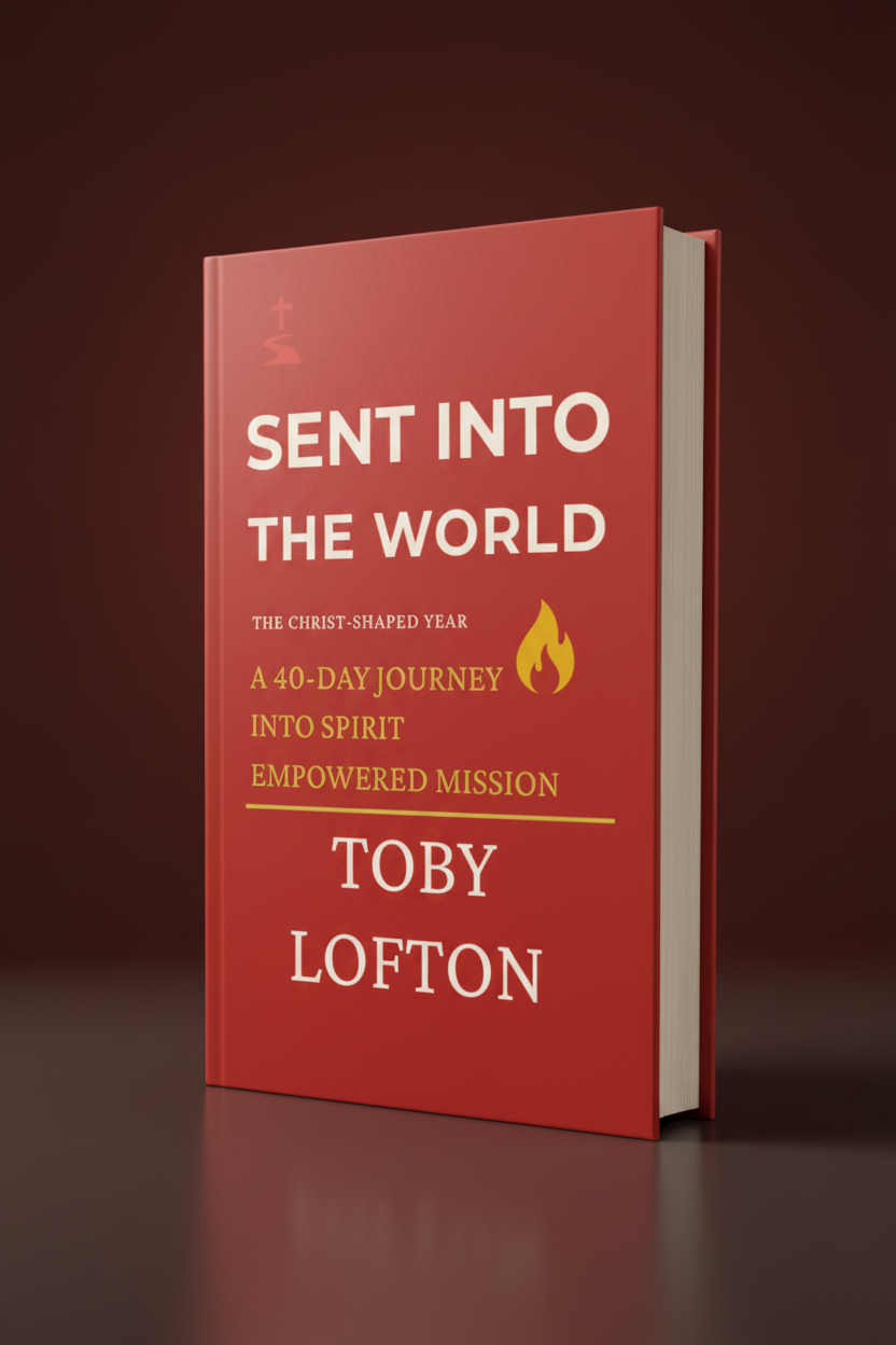 Sent Into the World paperback mockup