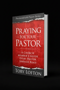 Praying for Your Pastor paperback mockup