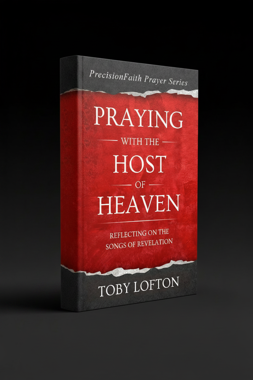 Praying with the Host of Heaven paperback mockup