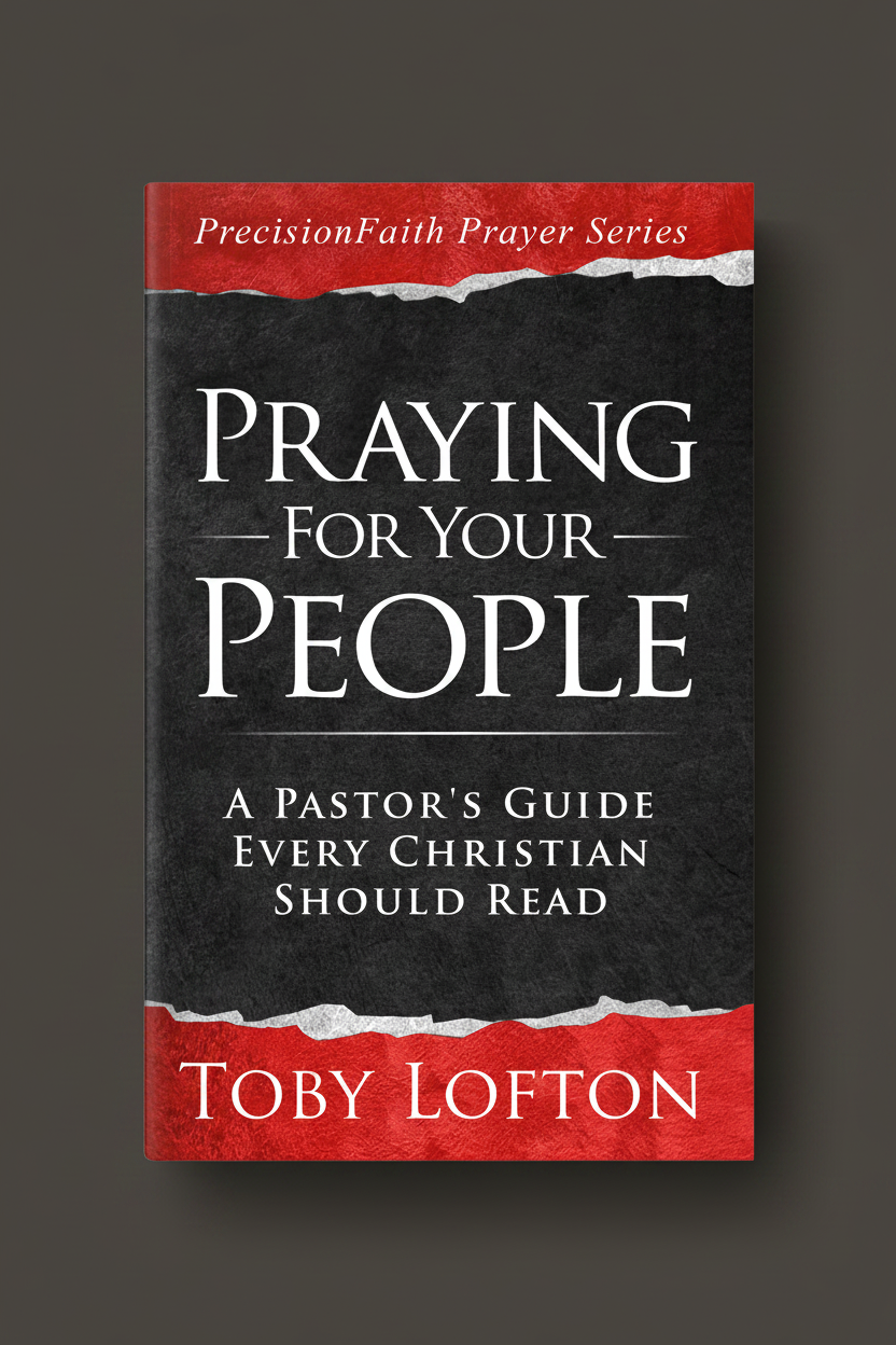 Praying for Your People paperback mockup
