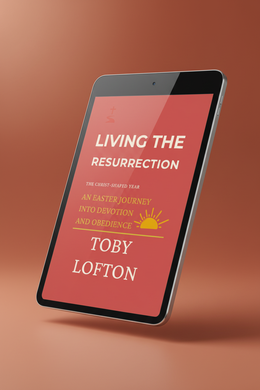 Living the Resurrection eBook mockup